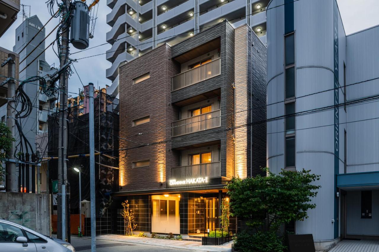 Апарт отель Grand Base Hakata-I Фукуока Экстерьер фото